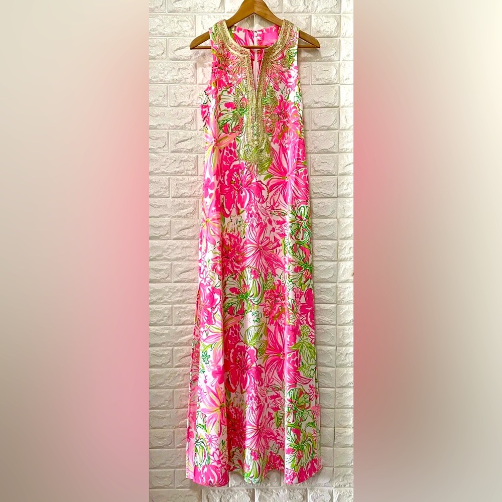 Lilly Pulitzer Carlotta Floral Maxi Dress
